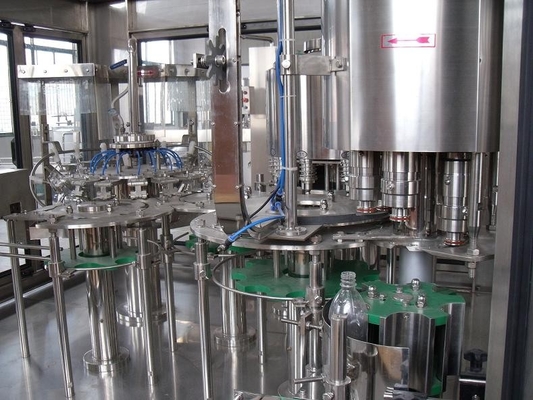 Electric Still Water Rotary Filling Machines and Equipment for Plastic / PET Bottle 12 - 80 Heads
