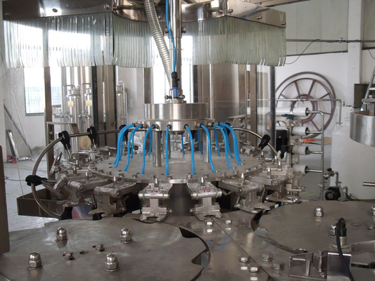 Plastic bottle Washing Filling Capping Machine / Gravity Filling Equipment for Alcohol , Soy