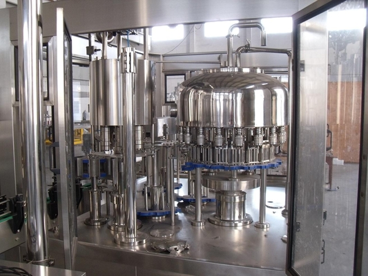 Plastic bottle Washing Filling Capping Machine / Gravity Filling Equipment for Alcohol , Soy