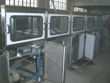 1200BPh High Speed 5 Gallon Water Filling Machine Line for Plastic Barrel / Jar