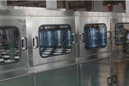 Full Automatic Aseptic Electric 5 Gallon Water Filling Machine / Machinery 220V / 380V 3 Head
