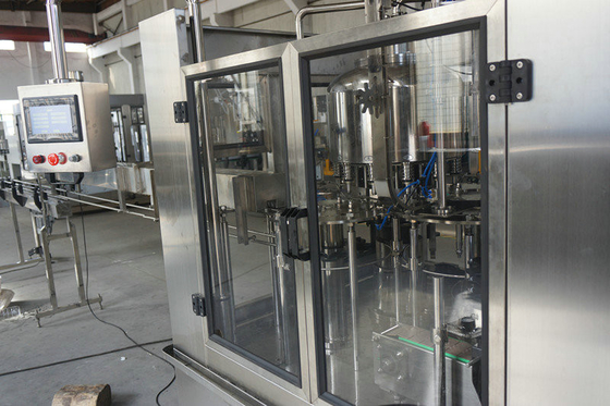 Glass / PET Bottle Filling Machine for Sunflower Oil , Olive Oil , Lube Oil 10000 BPH