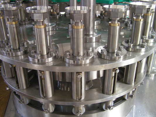 Aseptic Liquid Glass Bottle Filling Machine 3 In 1 Washing Filling Capping Equipment