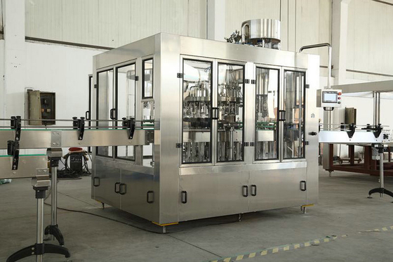 Auto Aseptic Glass Bottle Filling Machine For Sauce / Honey / Milk 4000B/h