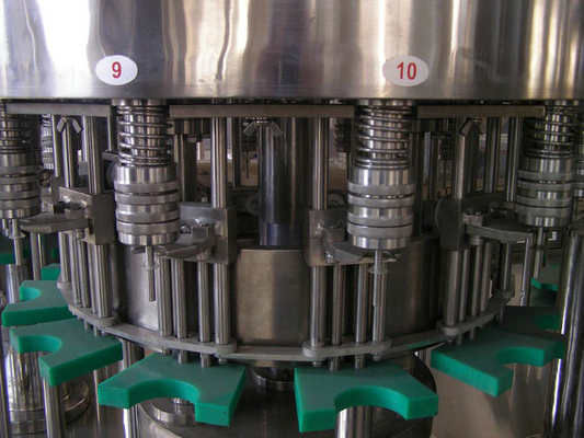 Automatic Juice Pulp Balanced Pressure Filling Machinery with Mitsubishi / Siemens PLC Controller
