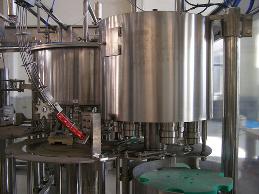Aseptic Pulp Juice Filling Machine for PET PVC PP or Glass Bottle 4 In 1 Unit