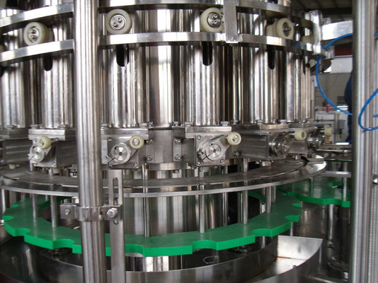 Auto 4 In 1 Washing Filling Filling Capping Machine for Tea , Milk , Fruit Juice