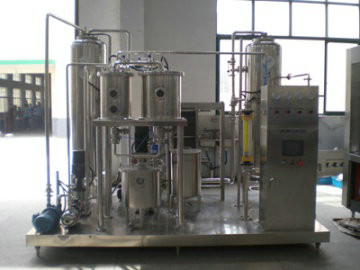 Degassing Carbonated Drink Mixer , Automatic Electric Beverage Mixing Machine