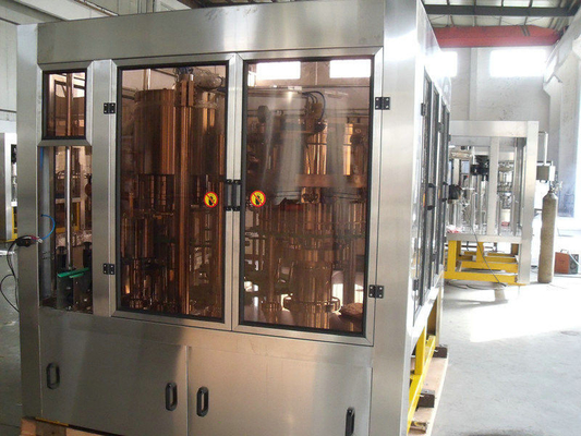 Electric 3 In 1 Washing Filling Capping Machine Production Line for Round  PET Bottle
