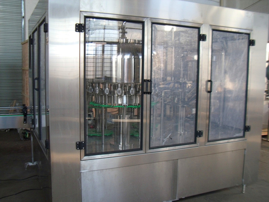 Imbottigliatrice dell'acqua minerale per la bevanda non gassosa 7.5Kw, 3 in 1 unità