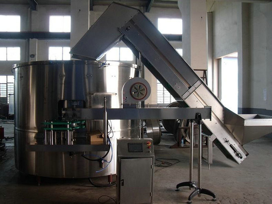 La bottiglia di plastica automatica piena Unscrambler/la macchina 21 decodificare si dirige verso l'industria delle bevande